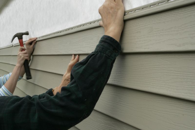 Detail of Vinyl Siding Fix